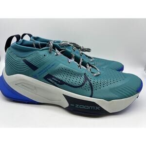 Nike Zoomx Zegama Trail Mineral Teal Racer Blue DH0623-301 Men's Size 13 New